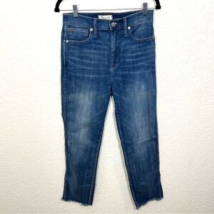 Madewell Stovepipe Skinny Jeans AA594 Blue